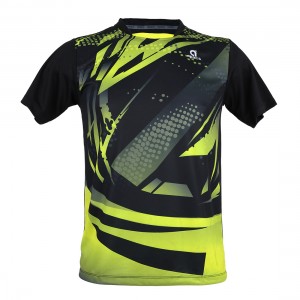 Apacs Dri-Fast T-Shirt (RN10115-LI) - Black/Yellow 